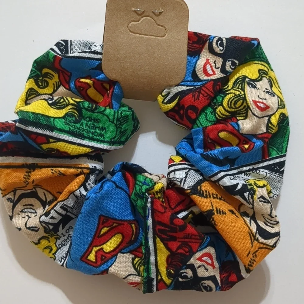 Scrunchies (3) Jack  hair Scrunchies Superman